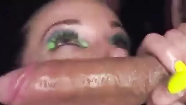 Iranian brunette with a big cock